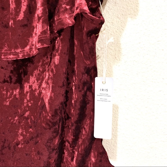 Plus Size Off Shoulder Velvet Bodysuit (NWT) - Picture 9 of 15